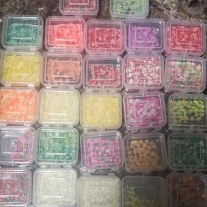 Sliced fruit fimo the price is for 1 oz